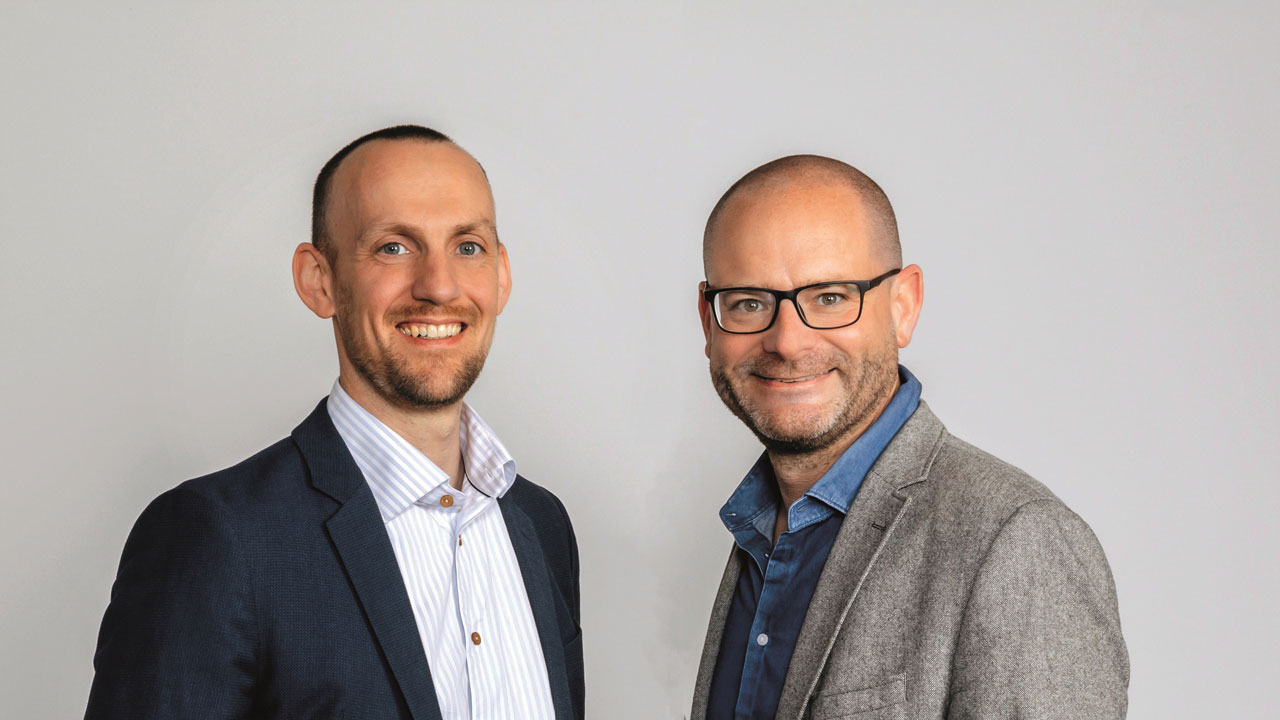 Portrait von Oliver Dobbert und Christoph Knobloch