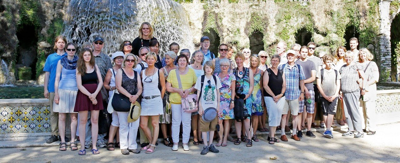 Informationsreisen mit CTS Eine Gruppe von Lehrern und anderen Gruppenleitern auf einer Informationsreise