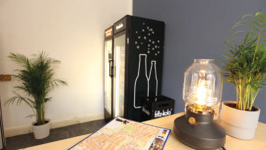 5 Klassenfahrt Rostock bluedoorsHostelAltstadt Rezeption