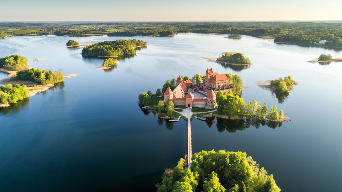 Burg Trakai in Litauen