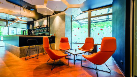 4 Klassenfahrt Krakau HotelWyspianki Lobby