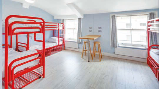 2 Klassenfahrt London AstorKensington Mehrbettzimmer