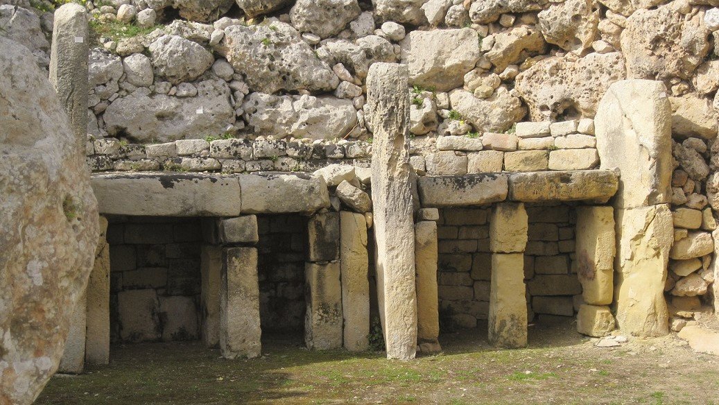 Megalithische Tempelanlage auf Gozo