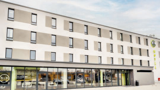 5 Klassenfahrt Strasbourg B&BHotelKehl Aussenansicht