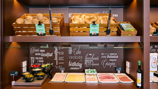 4 Klassenfahrt München B&BHotelMünchenCity Nord Frühstück