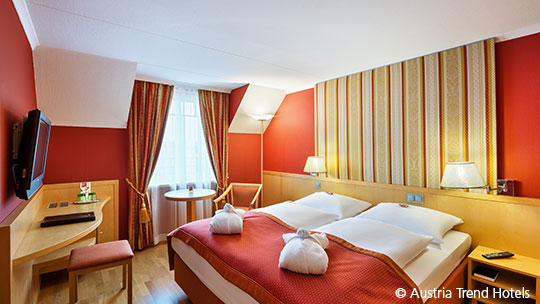 4 Gruppenreise Wien AustriaTrendHotelAnanas Doppelzimmer 4 Gruppenreise Wien AustriaTrendHotelAnanas Doppelzimmer