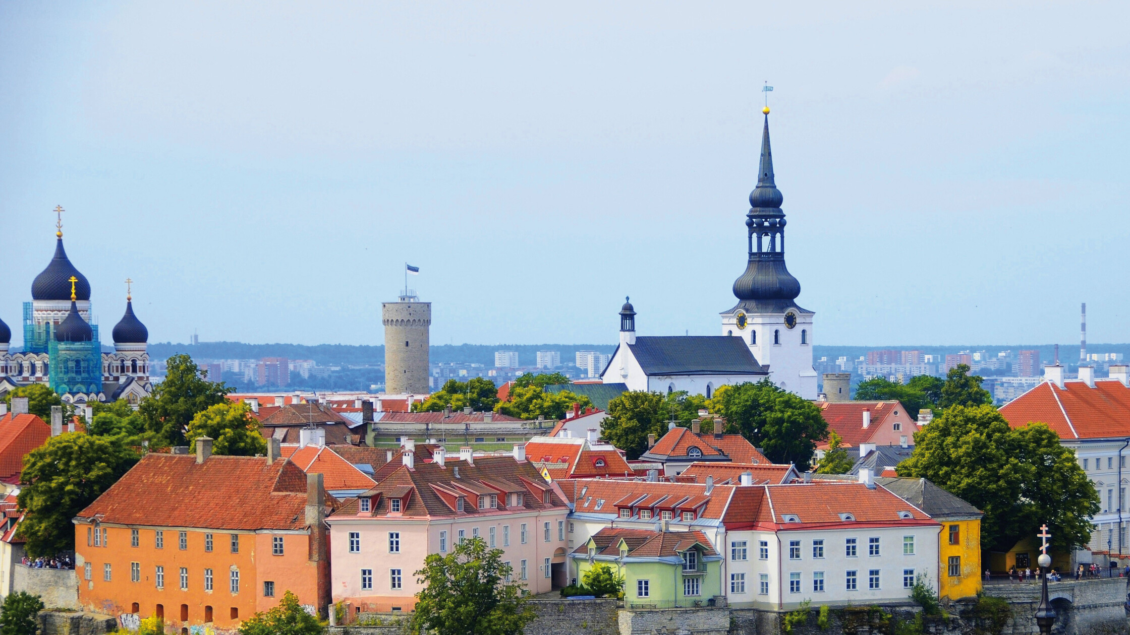Tallinn, Estland Stadtansicht