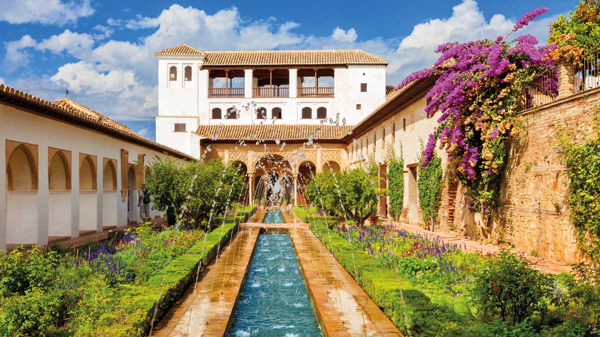 Alhambra in Andalusien