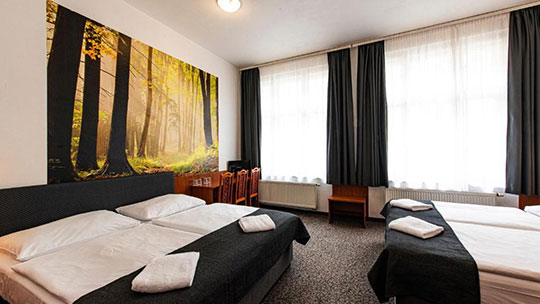 1 Klassenfahrt Prag Hotel Zlata Vaha Vierbettzimmer