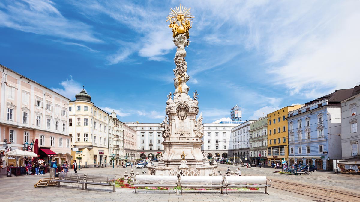 Burgplatz in Linz