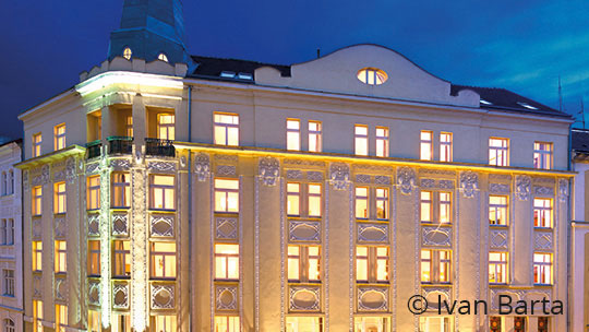 3 Klassenfahrt Prag Hotel Theatrino Aussenansicht