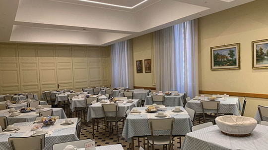 3 Klassenfahrt Rom Casa Vincenzo Pallotti Fruehstuecksraum 3 Klassenfahrt Rom Casa Vincenzo Pallotti Fruehstuecksraum