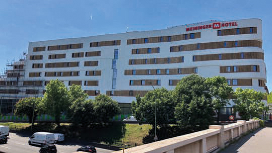 5 Klassenfahrt Paris MEININGERHotelParisPortedeVincennes Aussenansicht