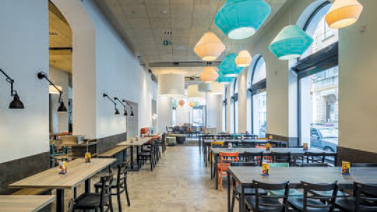 4 Klassenfahrt Budapest aoBudapestCity Fruehstuecksraum