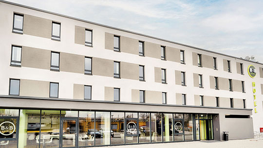 3 Klassenfahrt Kehl BnB Aussenansicht 3 Klassenfahrt Kehl BnB Aussenansicht