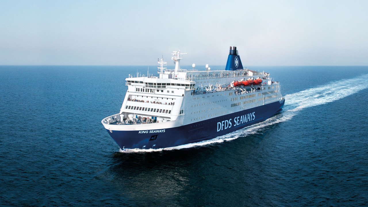 Fährpassagen Schiff auf hoher See