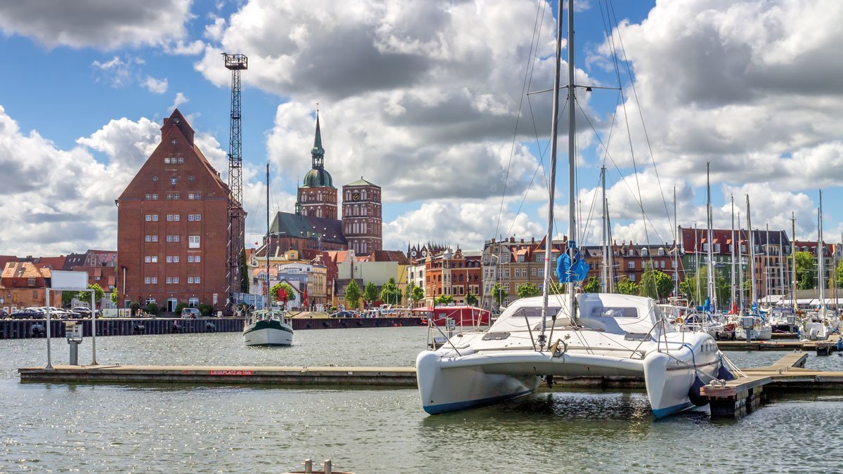 Gruppenreise Deutsche Ostseeküste Rundreise Stralsund-Yachthafen