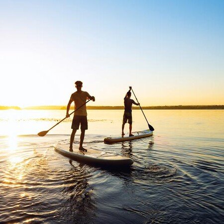 SUP-Kurs auf dem Starnberger See