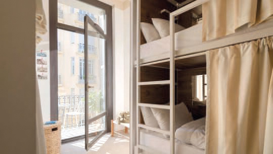 1 Klassenfahrt Nizza SLOHostelNice Mehrbettzimmer