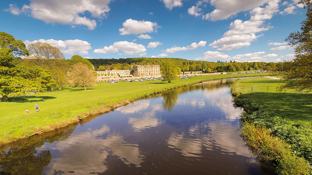 Klassenfahrt Manchester und der Peak District Bakewell Chatsworth House