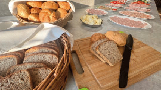 5 Klassenfahrt Krakau HotelRok Fruehstuecksbuffet