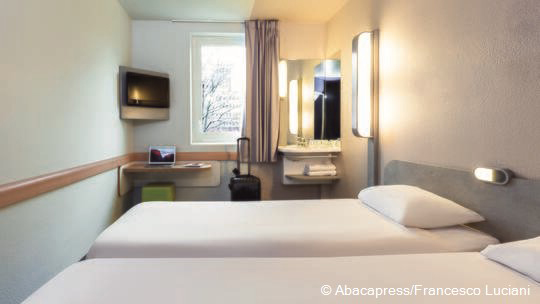 3 Klassenfahrt Paris IbisBudgetHotelParisPortedeMontmartre Doppelzimmer