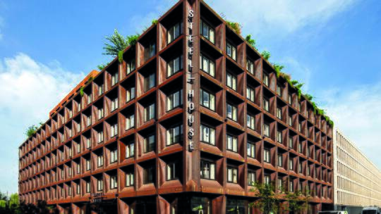 1 Klassenfahrt Kopenhagen SteelHouse Außenansicht