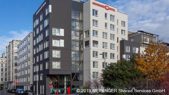5 Klassenfahrt Lyon MEININGERHotelLyonCentreBerthelot Aussenansicht