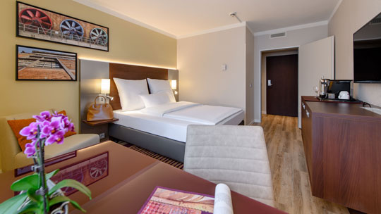 2 Gruppenreise Ruhrgebiet Mercure Zimmer