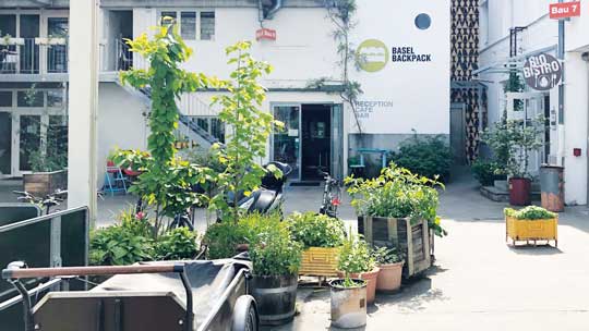 Basel Backpack - Urban Hostel Culture Basel Backpack - Urban Hostel Culture