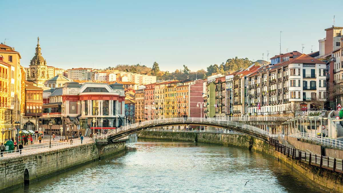 Brücke in Bilbao