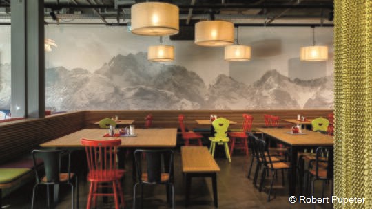 5 Klassenfahrt Zugspitzregion MOUN10 Speisesaal