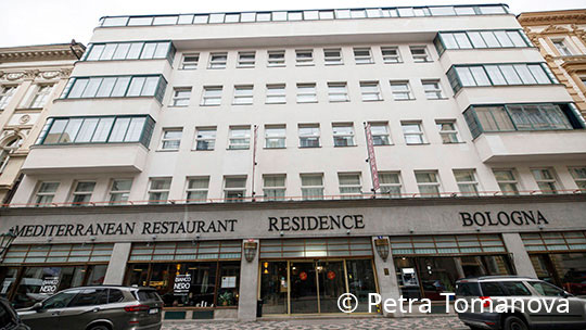 3 Klassenfahrt Prag Hotel Residence Bologna Aussenansicht