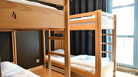 2 Klassenfahrt Genf GenevaHostel Mehrbettzimmer