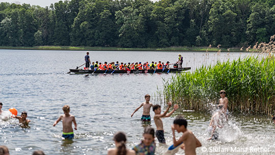 4 Klassenfahrt BrandenburgischeSeen JugenddorfRuppinerSee See
