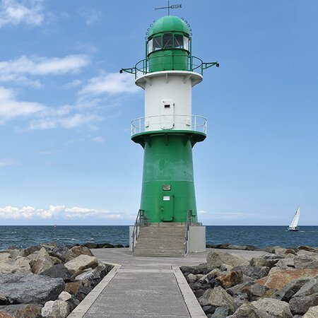 Leuchtturm und Teepot