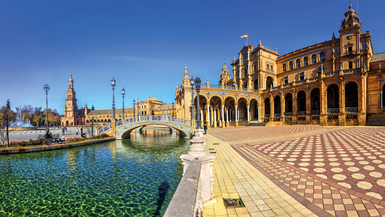 Alhambra in Andalusien