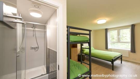 4 Klassenfahrt LiverpoolundManchester YHALiverpool Dreibettzimmer