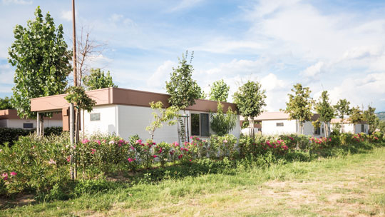 Klassenfahrt Florenz Camping in Townt Mobilheim