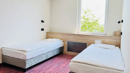 1 Klassenfahrt Krakau HotelRok Zweibettzimmer