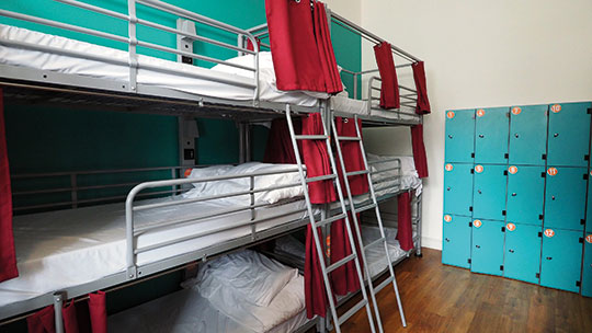 3 Klassenfahrt Edinburgh StChristophersInn Mehrbettzimmer