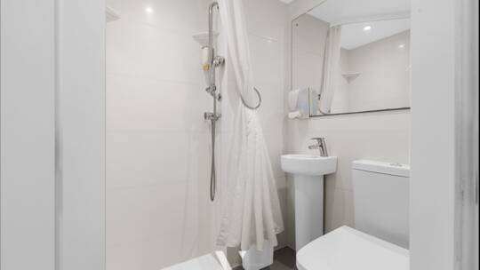 3 Klassenfahrt London SmartCamdenInnHostel Badezimmer