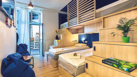 1 Klassenfahrt Krakau DraggoHouse Vierbettzimmer