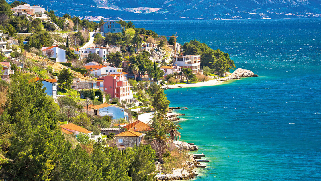 Küste von der Makarska Riviera