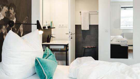 3 Klassenfahrt Hamburg PyjamaParkHotelundHostelReeperbahn Doppelzimmer