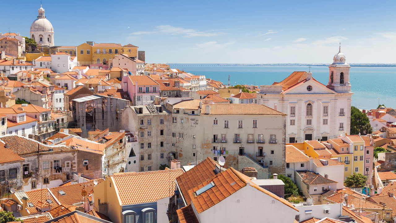 Stadtansicht Lissabon 