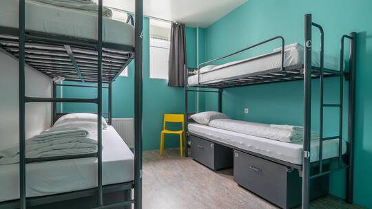 2 Klassenfahrt Amsterdam HansBrinkerHostel Mehrbettzimmer