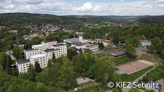 2 Klassenfahrt Saechsische Schweiz KiEZ Sebnitz Luftaufnahme 2 Klassenfahrt Saechsische Schweiz KiEZ Sebnitz Luftaufnahme