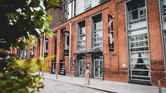 4 Klassenfahrt Dublin GeneratorDublin Außenansicht