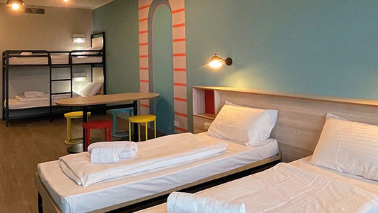 1 Klassenfahrt Venedig MEININGERHotelVeneziaMestre Mehrbettzimmer